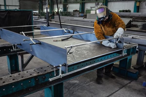 BESSEY SLV100M, Stål