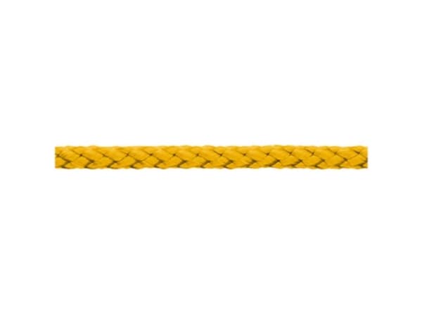 dörner + helmer 190010 Polypropylensnor Flettet (Ø x L) 3 mm x 400 m Gul