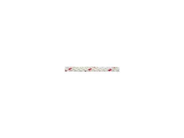 dörner + helmer 190028 Polypropylenline Flettet (Ø x L) 10 mm x 100 m Rød, Hvid