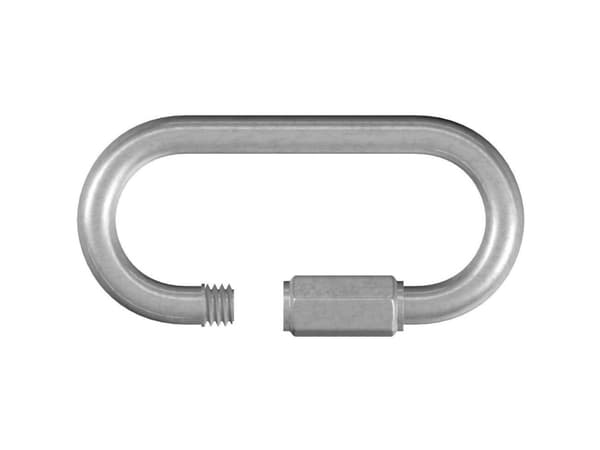 dörner + helmer 4815244 Kædeled med skruer 4 mm Stål Galvaniseret 20 stk
