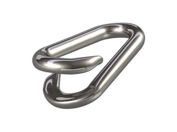 dörner + helmer 4910044 Kædeled 6 mm Rustfrit stål A2 10 stk