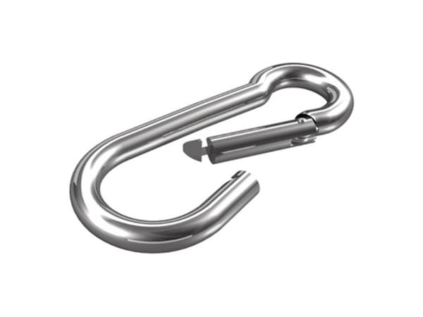 dörner + helmer 4915044 Karabinhager, båndstropper (Ø x L) 5 mm x 50 mm