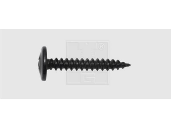 SWG Pladeskruer 4.8 mm 9.5 mm Krydskærv Philips Stål Sort galvaniseret 100 stk