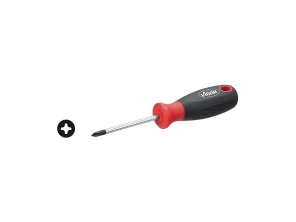 Vigor V1702, 15,6 cm, Svart, Röd