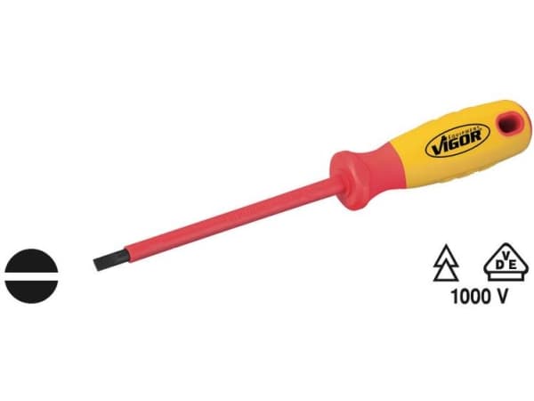 Vigor V2029, 18,1 cm, Punainen, Keltainen