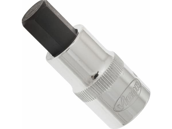 Vigor V2106, Uttag, 1/2", Metrisk, 1 huvuden, 12 mm, 5,5 cm