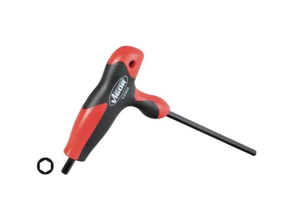 Vigor V2507, 16 cm, Musta, Punainen