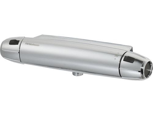 FMM - MORA FMM9000E II termostatarmatur med ½" bruserafgang ned og eksklusiv rosetter og tilgangsstykker