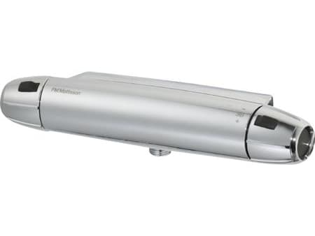 FMM - MORA FMM9000E II termostatarmatur med ½" bruserafgang ned og eksklusiv rosetter og tilgangsstykker