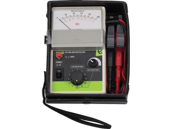 ELMA INSTRUMENTS Unik motortester Compact TR1000 som tester alt vedrørende motorer, generatorer, frekvensomformere osv.