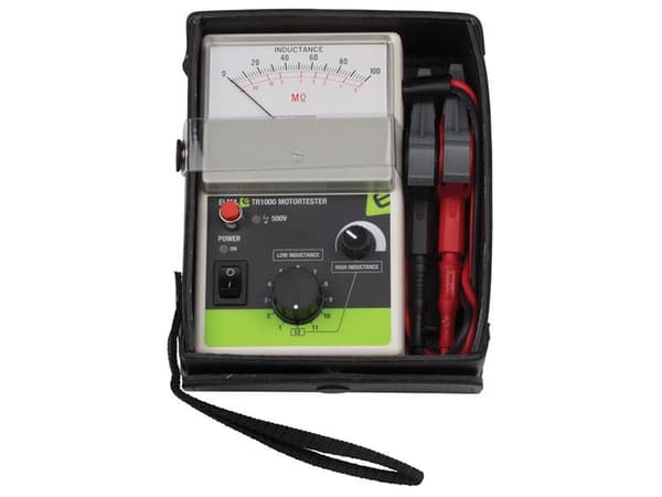 ELMA INSTRUMENTS Unik motortester Compact TR1000 som tester alt vedrørende motorer, generatorer, frekvensomformere osv.