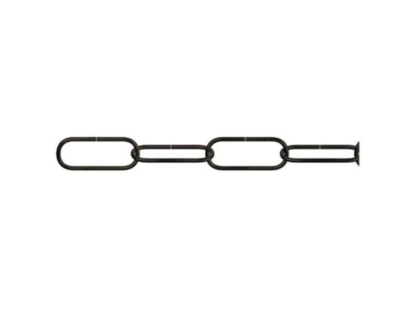 dörner + helmer 153155 Ornamental Chain Black Steel 10 m