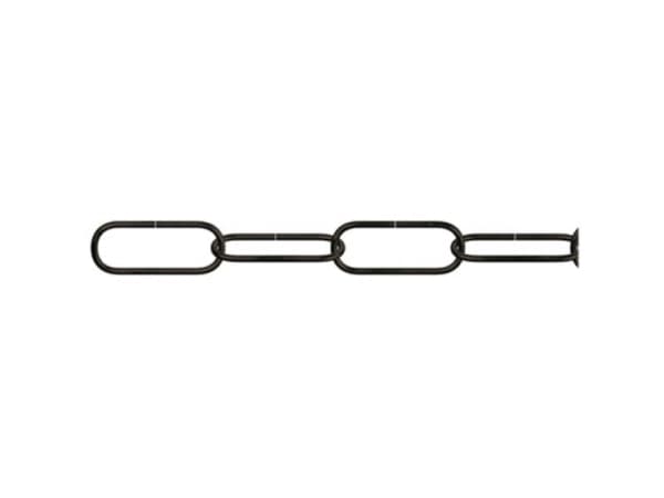 dörner + helmer 153155 Ornamental Chain Black Steel 10 m