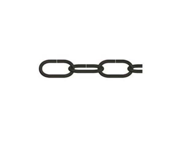 Dörner + Helmer 153537, Ketju, Terästä, Musta, 30 m, 10,4 mm