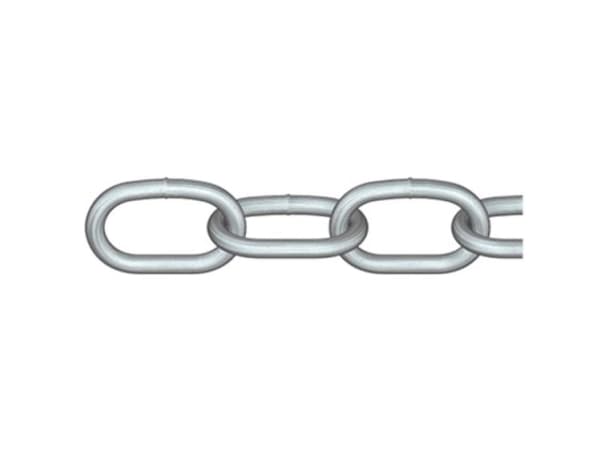 dörner + helmer 171872 Klockkedja silver stål galvaniserad 60 m