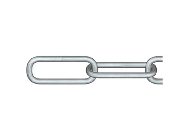 dörner + helmer 171896 Urkæde Sølv Stål Galvaniseret 10 m