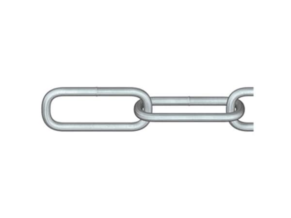 dörner + helmer 171896 Urkæde Sølv Stål Galvaniseret 10 m