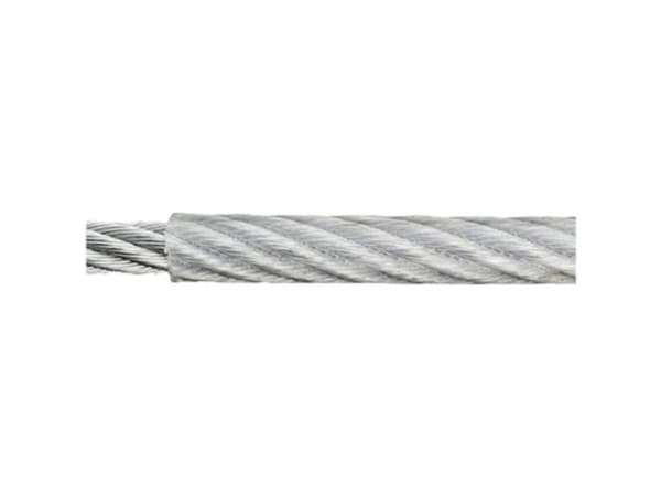 dörner + helmer 190042 Ståltråd galvaniserad (Ø x L) 5 mm x 40 m Grå