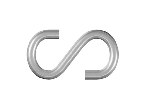 dörner + helmer 4810094 Skruekroge 56 mm Galvaniseret stål 20 stk