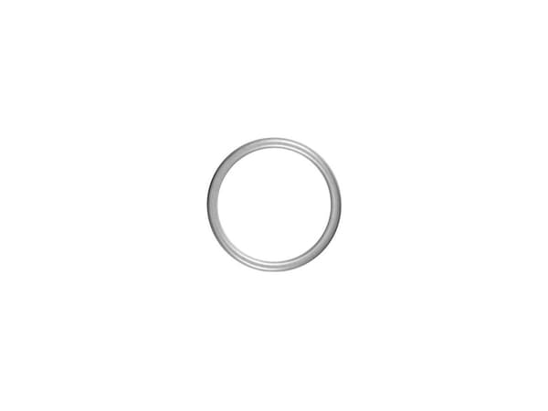 dörner + helmer 4810154 Svejsede ringe Indvendig diameter: 35 mm Stål Galvaniseret 10 stk