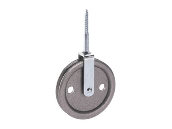 dörner + helmer 4811004 Pyörät 30 mm Harmaa valurauta 6 kpl