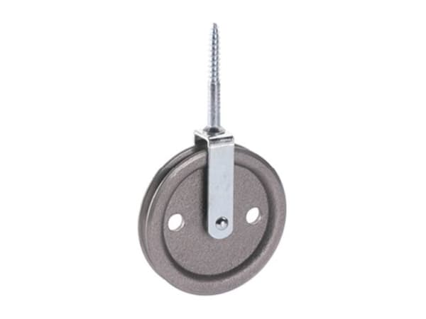 dörner + helmer 4811004 Pyörät 30 mm Harmaa valurauta 6 kpl