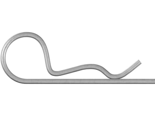 dörner + helmer 4813204 Fjederstik Indvendig diameter: 10 mm Stål Galvaniseret 20 stk