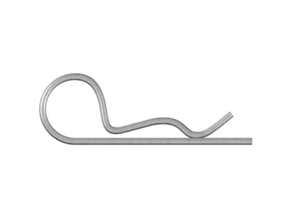 dörner + helmer 4813224 Fjederstik Indvendig halkaisija: 20 mm Stål Galvaniseret 10 stk
