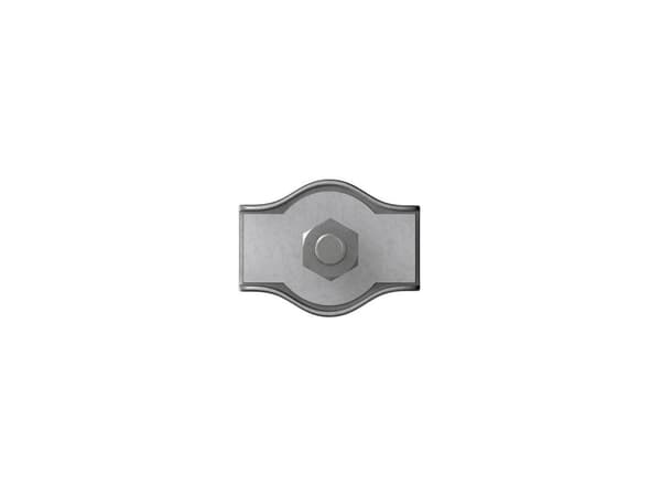 dörner + helmer 4814414 Wireklemme 6 mm Stål Galvaniseret 10 stk