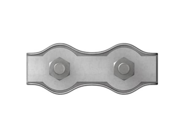 dörner + helmer 4814484 Wireklemme 8 mm Stål Galvaniseret 12 stk