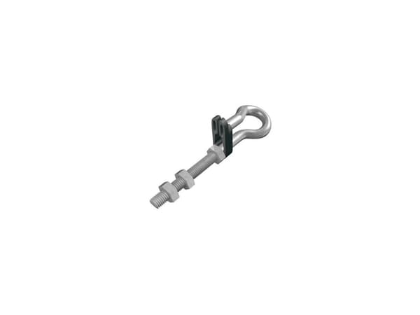 dörner + helmer 4814814 Skruekroge 160 mm Galvaniseret stål 6 stk