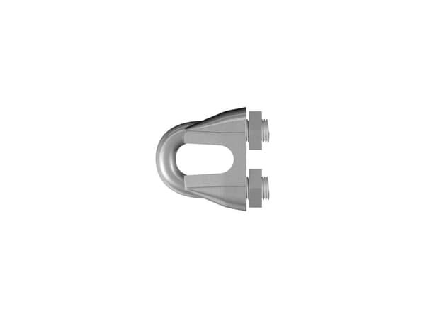 dörner + helmer 4816194 Wireklemme 13 mm Støbegods verzinkt 6 stk