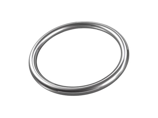 dörner + helmer 4910134 Svejsede ringe Indvendig diameter: 25 mm Rustfrit stål A2 10 stk
