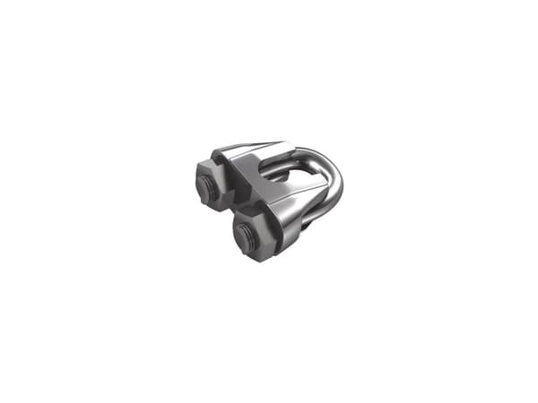 dörner + helmer 4916194 Wireklemme 13 mm Rustfrit stål A2 5 stk