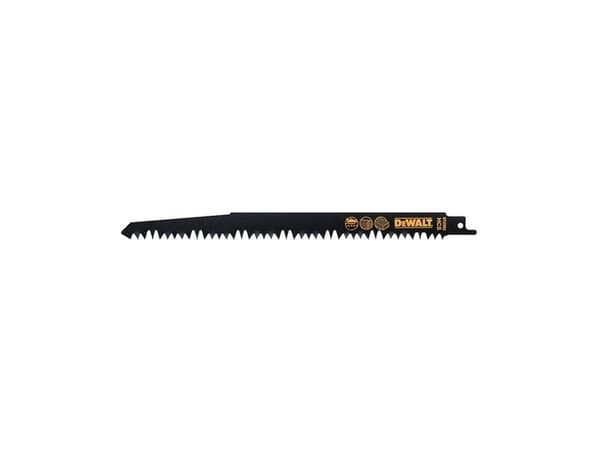DeWALT DT2364-QZ, pistosahanterä, puu, runsashiiliteräs (HCS), musta, 30,5 cm, 4,2 mm
