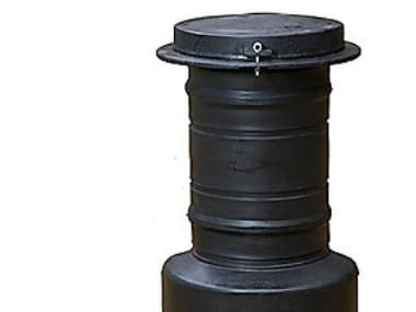Fordelerbrønd med låg - for nedsivning. Uponor