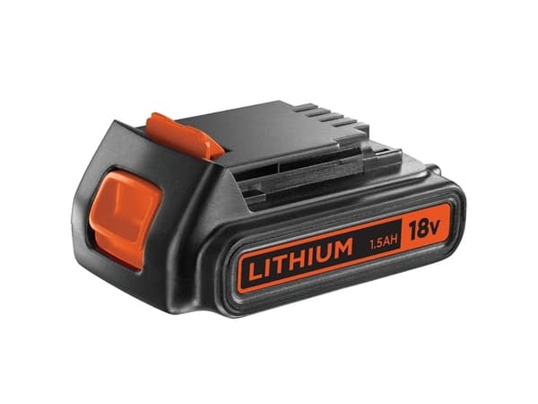 Black & Decker BL1518 - Batteri - Li-Ion - 1.5 Ah - för BLACK+DECKER BCD003, BDCDC18, BDCDS18, BDCR18, BDCROS18, EGBL188