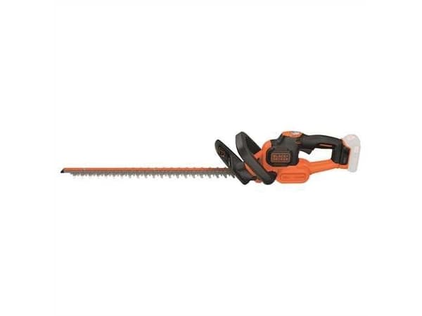 Black & Decker GTC18452PCB, Hekketrimmer, 45 cm, Blad og nylontråd, D-sløyfet håndgrep, 1300 RPM, Sort, Oransje - SOLO