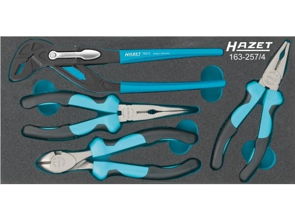 HAZET 163-257/4, Pihtipihdit, musta, sininen