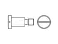 Miniatyrbilde 2 av 3: TOOLCRAFT 1063115 Skruer med fladt hoved M5 2.5 mm Kærv DIN 923 Rustfrit stål 100 stk