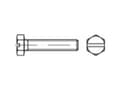 Miniatyrbild 3 av 3: TOOLCRAFT 1064747 Sekskantsskrue M6 12 mm Udvendig sekskant DIN 933 Rustfrit stål A2 100 stk