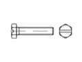 Miniatyrbild 2 av 3: TOOLCRAFT 1064747 Sekskantsskrue M6 12 mm Udvendig sekskant DIN 933 Rustfrit stål A2 100 stk