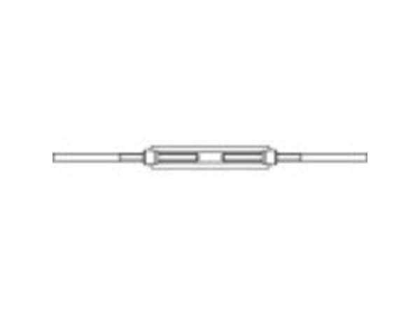 TOOLCRAFT 1066892 Kiristin M12 ruostumatonta terästä A2 DIN 1480 1 kpl 1 kpl