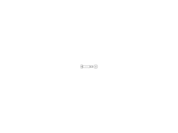 TOOLCRAFT 1067809 Kraveskruer M10 25 mm Indvendig sekskant Rustfrit stål A2 50 stk