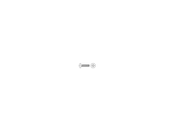 TOOLCRAFT 1068134 Linssin Phillips-ruuvit 2,9 mm 6,5 mm Phillips-bitti DIN 7981 Ruostumaton teräs A2 1000 kpl
