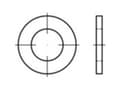 Miniatyrbilde 2 av 3: Mellemlægsskive 17.5 mm 30 mm Rustfrit stål A4 50 stk TOOLCRAFT 1068857