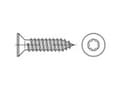 Pikkukuva 2 / 3: TOOLCRAFT 1069417 Senkkaruuvi 2,9 mm 25 mm T-profiili ISO 14586 Ruostumaton teräs A2 1000 kpl