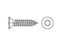 Miniatyrbilde 3 av 3: TOOLCRAFT 1069468 Undersænket kærvskrue 5.5 mm 32 mm T-profil Rustfrit stål A2 250 stk