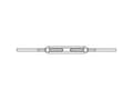 Miniatyrbilde 3 av 3: TOOLCRAFT 136603 Trådstrammer med 2 svejseender M42 Stål Galvaniseret DIN 1480 1 stk