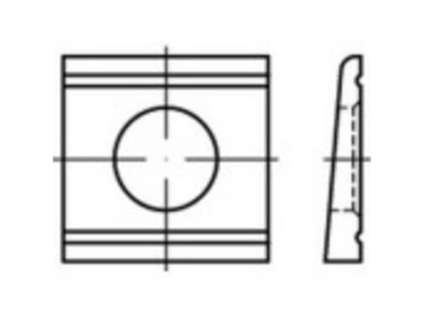 Remskiver Indvendig halkaisija: 23 mm DIN 6918 Stål 1 stk TOOLCRAFT 139585